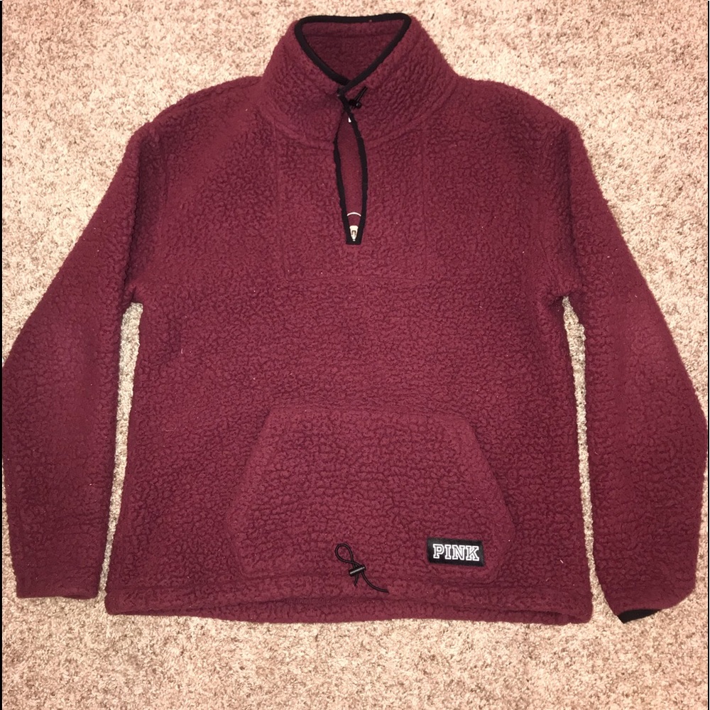 maroon sherpa | PINK |